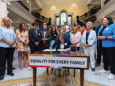 Healey Signs Massachusetts Parentage Act